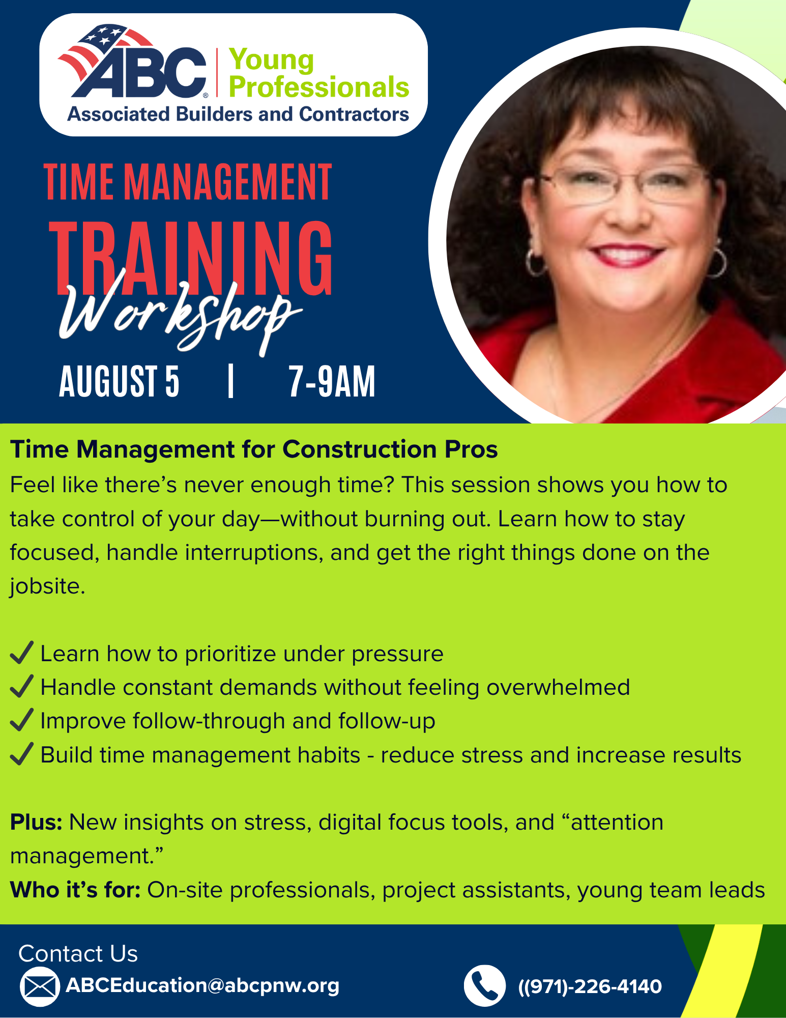 Time Management Workshop Aug 5 UPDATED (1)